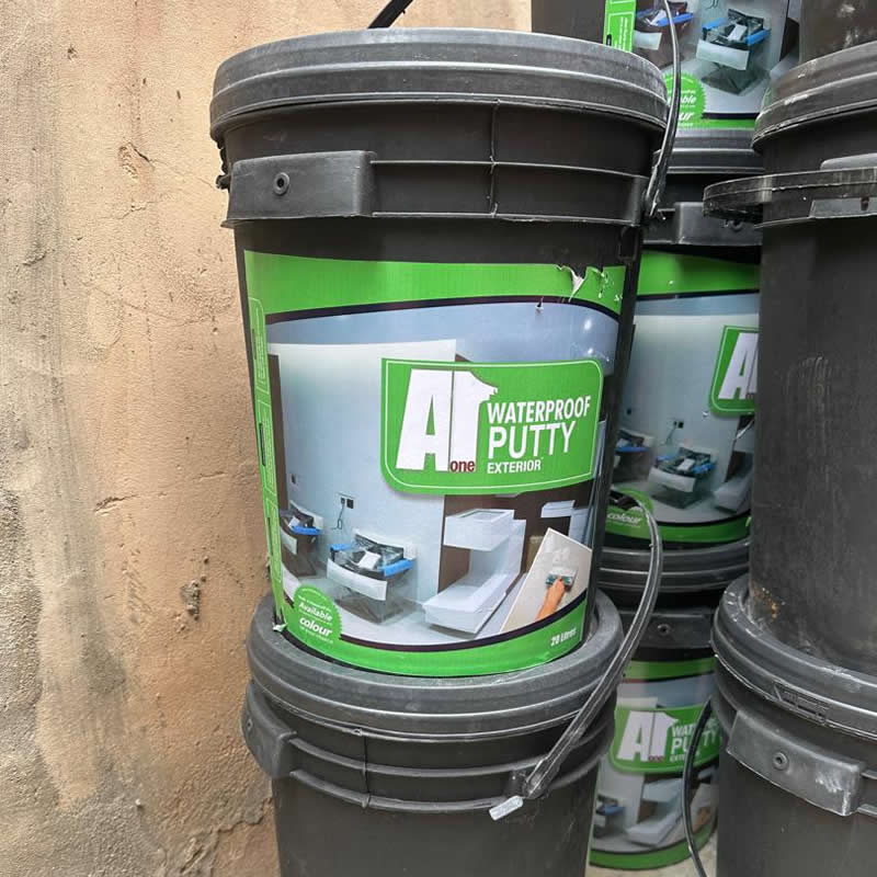 Weatherproof Putty A1 Waterproof Exterior Wall Putty | 20 Liters | Superior Water ...